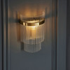Gallery Direct Marietta Brass Wall Light