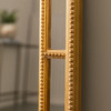 Gallery Direct Sinatra Gold Rectangular Beaded Wall Mirror