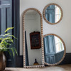 Gallery Direct Millbrook Natural Wood Round Wall Mirror