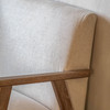 Gallery Direct Neyland Natural Linen 2‑Seater Sofa – Modern
