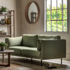 Gallery Direct Wigmore Green Boucle Sofa – Modern