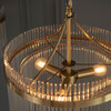 Gallery Direct Marietta Brass 3-Light Pendant Light