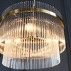 Gallery Direct Marietta Brass 3-Light Pendant Light