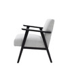 Gallery Direct Neyland Stone Armchair – Modern