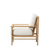 Gallery Direct Odesa Cream Fabric Armchair – Modern