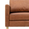 Gallery Direct Osborne Brown Leather Armchair – Modern