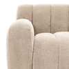 Gallery Direct Coste Cream Fabric 3‑Seater Sofa – Modern
