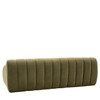 Gallery Direct Coste Moss Fabric 3‑Seater Sofa – Modern