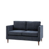 Gallery Direct Gateford Charcoal Fabric 2‑Seater Sofa – Modern
