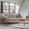 Gallery Direct Gateford Natural Fabric 3‑Seater Sofa – Modern