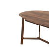 Gallery Direct Madrid Walnut Extendable Dining Table 200/250x100x76