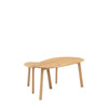 Gallery Direct Madrid Oak Coffee Table Nest 110x60x45