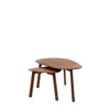 Gallery Direct Madrid Walnut Coffee Table Nest 110x60x45 Gallery Direct Madrid Walnut Coffee Table Nest 110x60x45