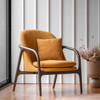 Gallery Direct Alegra Ochre Armchair – Modern Gallery Direct Alegra Ochre Armchair – Modern