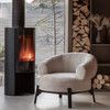 Gallery Direct Ardo Cream Fabric Armchair – Modern Gallery Direct Ardo Cream Fabric Armchair – Modern