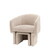 Gallery Direct Asko Cream Fabric Armchair – Modern Gallery Direct Asko Cream Fabric Armchair – Modern