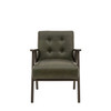 Gallery Direct Blackhall Green Leather Armchair – Modern Gallery Direct Blackhall Green Leather Armchair – Modern