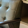 Gallery Direct Blackhall Green Leather Armchair – Modern Gallery Direct Blackhall Green Leather Armchair – Modern