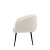 Gallery Direct Bugatti Off White Fabric Armchair – Modern Gallery Direct Bugatti Off White Fabric Armchair – Modern