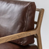 Gallery Direct Cortona Antique Brown Leather Armchair – Modern Gallery Direct Cortona Antique Brown Leather Armchair – Modern
