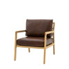 Gallery Direct Cortona Antique Brown Leather Armchair – Modern Gallery Direct Cortona Antique Brown Leather Armchair – Modern