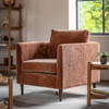 Gallery Direct Gateford Natural Fabric Armchair – Modern Gallery Direct Gateford Natural Fabric Armchair – Modern