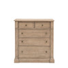 Gallery Direct Vancouver Natural Oak 5 Drawer Chest 1070x475x1130