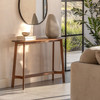 Gallery Direct Madrid Walnut Console Table 120x40x80