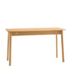 Gallery Direct Madrid Oak 1 Drawer Desk 130x50x75