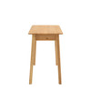 Gallery Direct Madrid Oak 1 Drawer Desk 130x50x75
