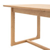 Gallery Direct Craft Natural Oak Ext Dining Table