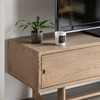 Gallery Direct Craft Smoked Oak Media Unit