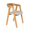 Pair of Oak Dining Chairs -  Mads