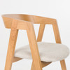 Pair of Oak Dining Chairs -  Mads