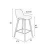 Pair of Counter Stools Albert Kuip - White