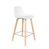 Pair of Counter Stools Albert Kuip - White