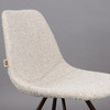Bouclé Beige Dining Chair Franky