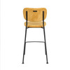 Counter Chair Ochre Velvet - Benson