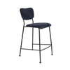 Counter Chair Dark Blue Velvet - Benson
