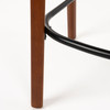 Counter Chair Dark Wood & Beige - Babington