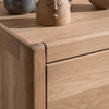 Natural Modern Oak Rustic Chest of 3 Drawers 100 cm - Forrest Kids
