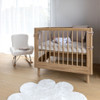 Modern Solid Oak Playpen 95x75cm Skandi Forrest