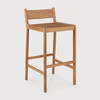 Ethnicraft Jack Teak Outdoor Bar Chair