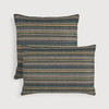 Ethnicraft Zahara Stripes 60 x 40 cm Outdoor Cushion - Blue