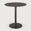 Ethnicraft Blend 70cm Outdoor Bistro Table -  Bronze