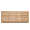 Ethnicraft Oak Sideboard Shadow 4 Door 200 cm