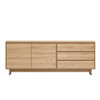 Ethnicraft Oak Sideboard Wave 2 Door