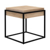 Ethnicraft Oak Monolit Side Table Black