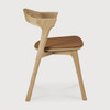 Ethnicraft Bok Dining Chair Oak & Leather