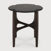 Ethnicraft Mahogany PI Dark Brown Side Table